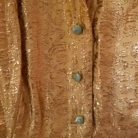 Duro Olowu Gold Embroidered Dress - Picture 6 of 6